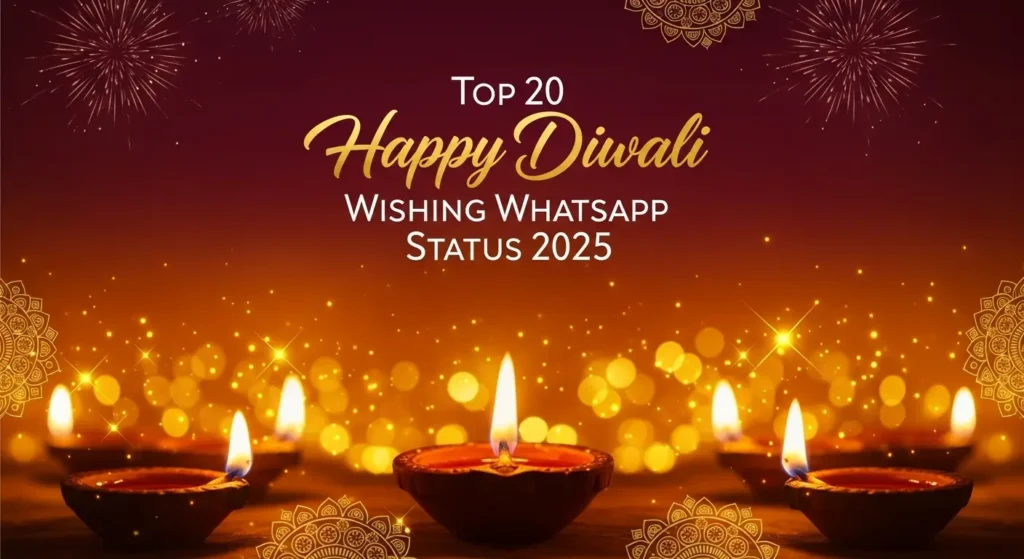 Happy Diwali Wishing WhatsApp Status 2025