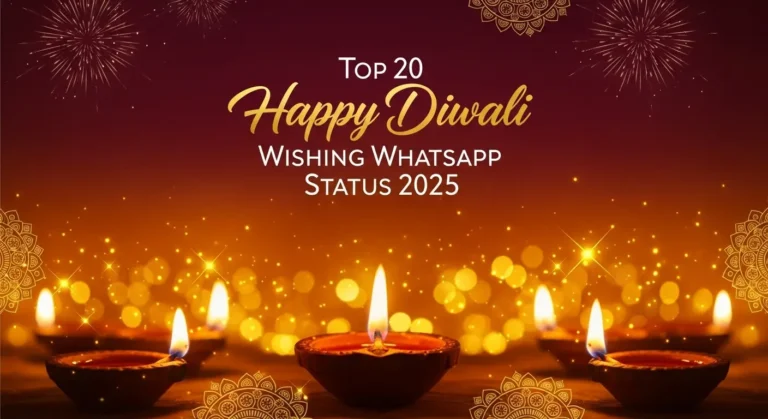 Happy Diwali Wishing WhatsApp Status 2025
