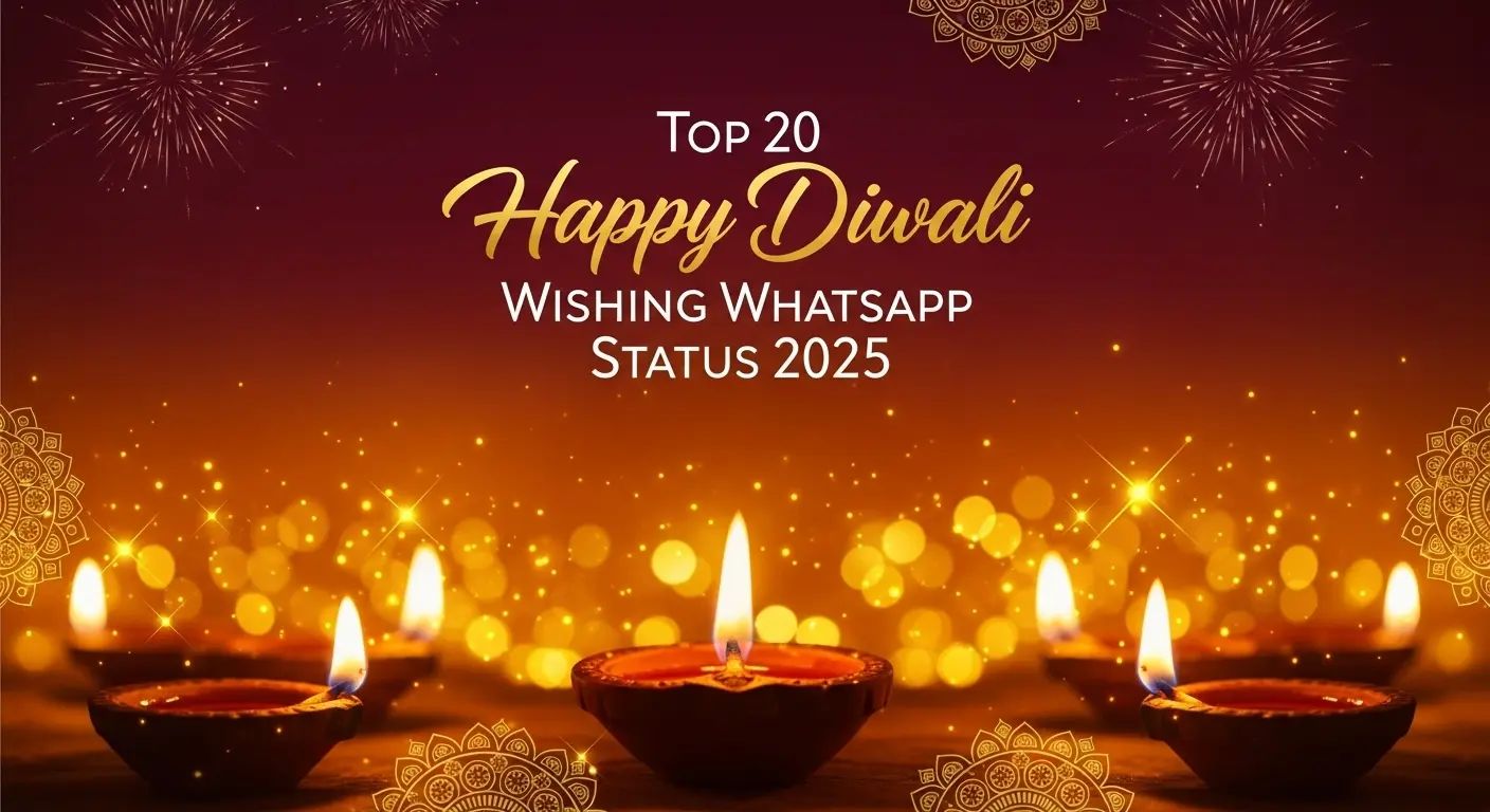 Happy Diwali Wishing WhatsApp Status 2025