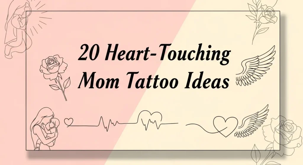 20 Heart Touching Mom Tattoo Ideas