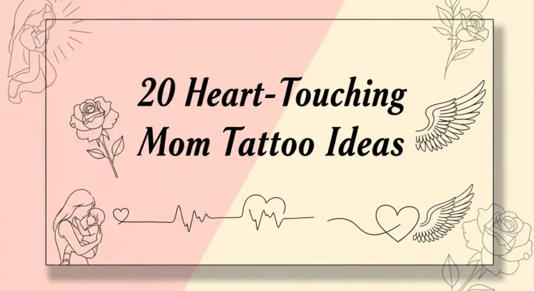20 Heart Touching Mom Tattoo Ideas