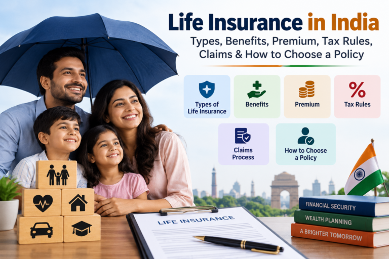 Life Insurance in India Types, Benefits, Premium, Tax Rules, Claims & How to Choose a Policy