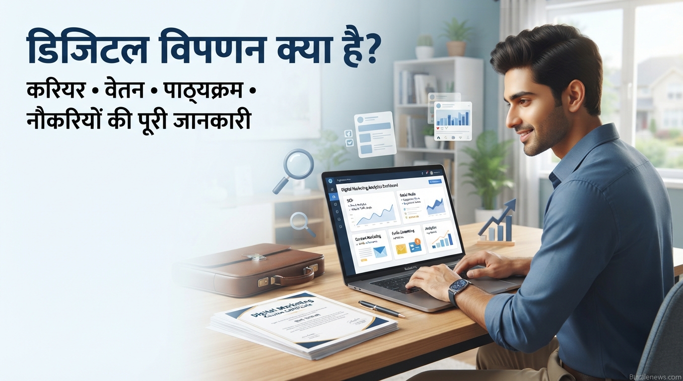 डिजिटल विपणन क्या है करियर, वेतन, पाठ्यक्रम और नौकरियों की पूरी जानकारी